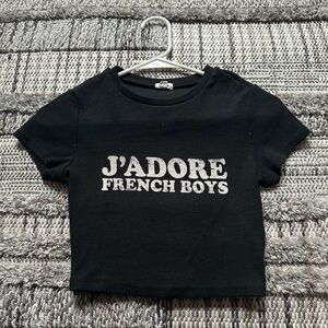 Garage Stormi “I love French Boys” Tee.